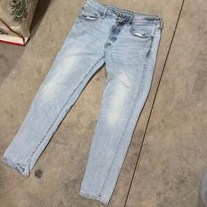 Vintage American Eagle Jeans  34x32 Light Wash Blue Denim